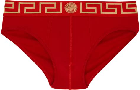 versace underwear ssense red mens|Versace men's underwear catalog.